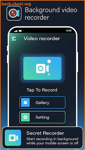 Background Video Recorder Cam screenshot