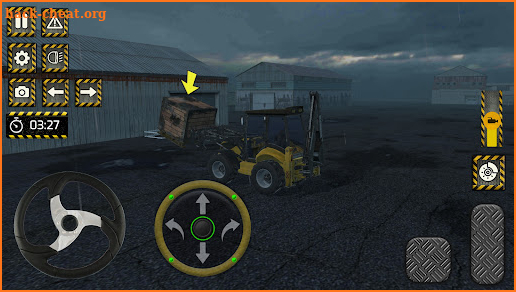 Backhoe Loader Dozer Simulator screenshot