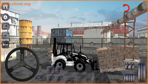 Backhoe Loader Factory Game screenshot