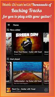 Backing Track Play Music Pro screenshot