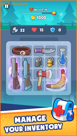 Backpack Hero: Merge Weapon screenshot