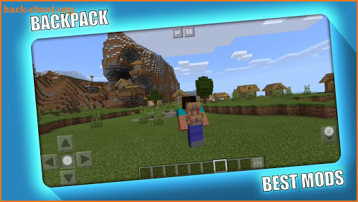 BACKPACK MOD MCPE screenshot