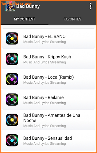 Bad Bunny - Musica Lyrics screenshot