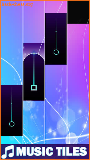 Bad Bunny Piano Tiles Game screenshot