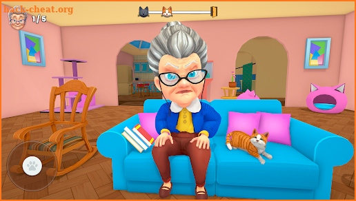 Bad Cat Simulator: Prank Gran screenshot