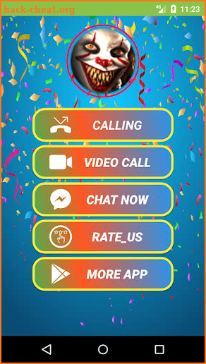 Bad Clown Call Me ! Creepy Call simulation screenshot