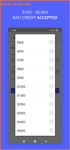 Bad Credit Installment Loans screenshot