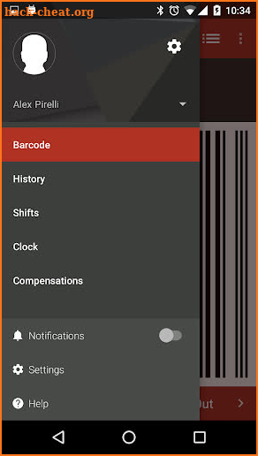 Badge screenshot