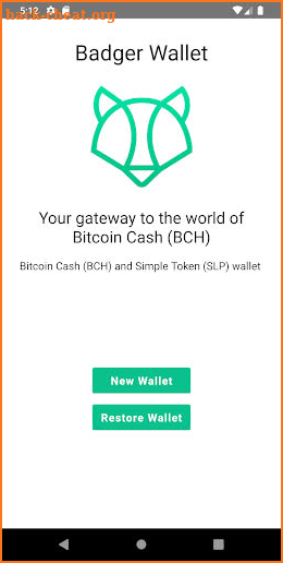 Badger Wallet screenshot