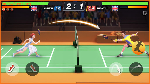 Badminton Blitz - Free PVP Online Sports Game screenshot