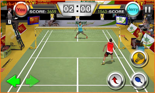 Badminton World League 3D screenshot