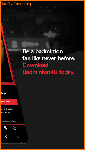 Badminton4U screenshot