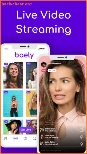 Baely Dating App with Video Chat, Live Streaming screenshot