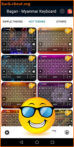 Bagan - Myanmar Keyboard screenshot