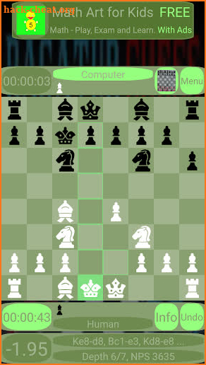 Bagatur Chess Engine with GUI (Stockfish style) screenshot