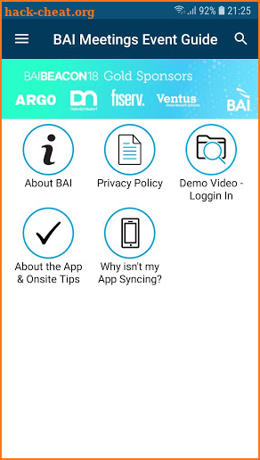 BAI Beacon screenshot