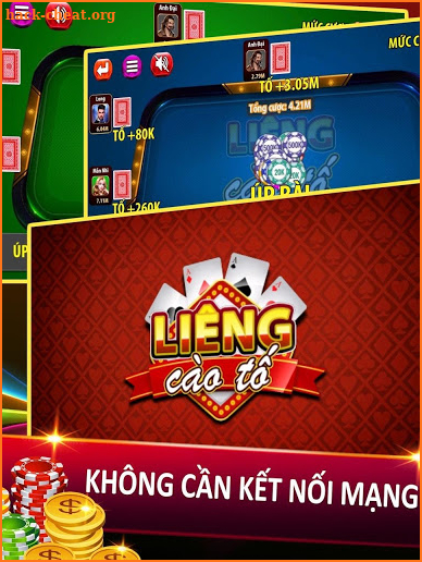 Bài cào offline 2019 - lieng cao to - đánh liêng screenshot