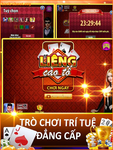 Bài cào offline 2019 - lieng cao to - đánh liêng screenshot