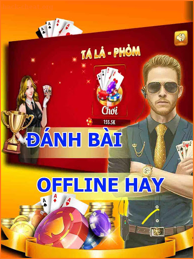 Bài Tá Lả Phỏm - Phỏm Tá Lả Offline screenshot