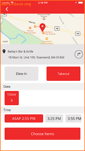 Baileys Bar & Grille screenshot