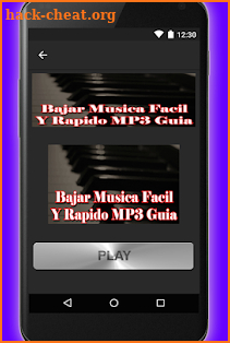 Bajar Musica Facil y Rapido MP3 Guia screenshot