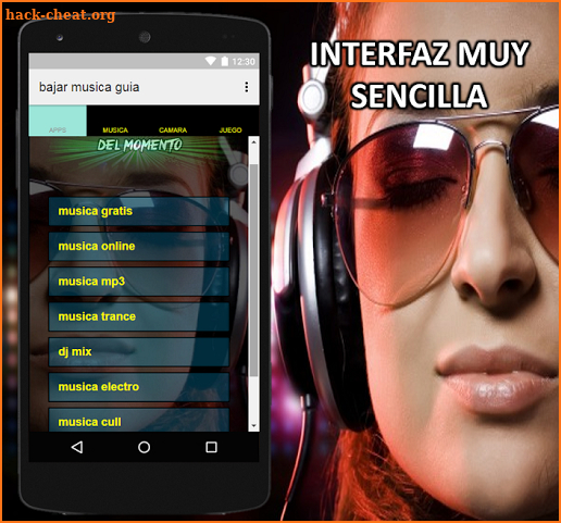 Bajar musica gratis mp3 a mi Celular Guia screenshot