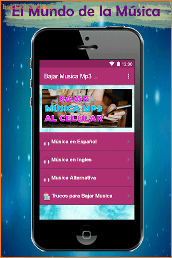 Bajar Musica mp3 a mi Celular Rapido y Gratis Guía screenshot