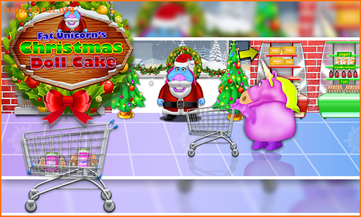 Bake & Deliver Christmas Doll Cakes! Fast Cooking screenshot