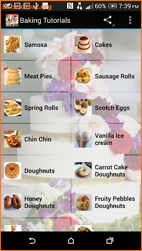 Baking Tutorials screenshot