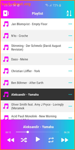 Bakko Music screenshot