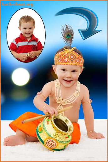 Bal Krishna Photo Suit– Krishna Suit screenshot