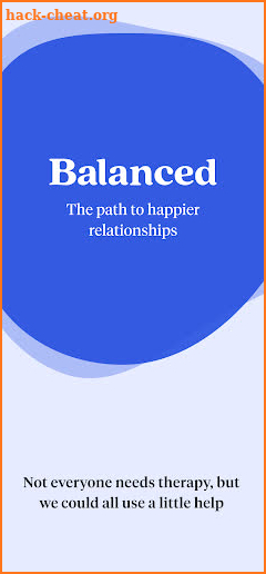 Balanced: The Relationship App screenshot