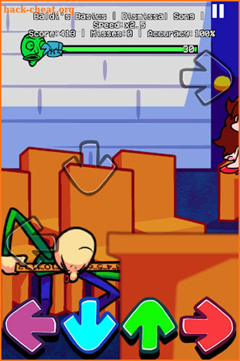 Baldi FNF Music Battle Mod screenshot