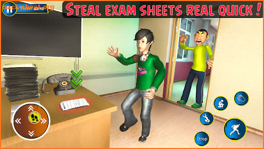 Baldi Scary Teacher Learning Math in Horror School screenshot