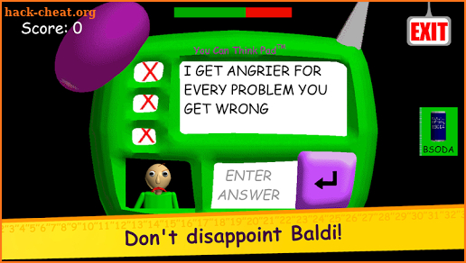 Baldi's Basics in Education and Learning the Rules screenshot