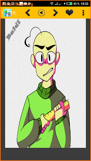 Baldi's Wallpaper screenshot