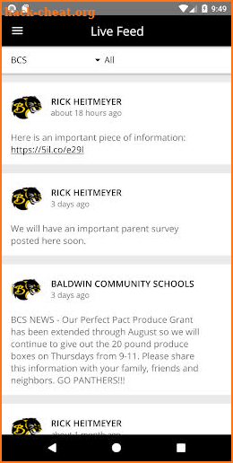 Baldwin CSD, MI screenshot