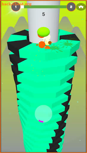 Ball Helix platforms screenshot