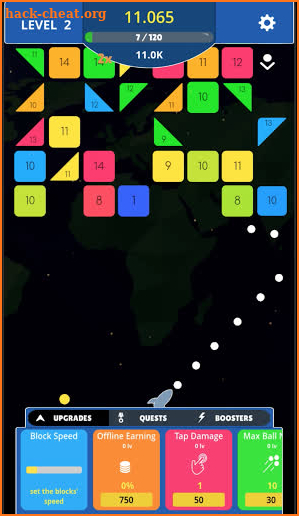 Ball Hit Clicker : Puzzle Challenge screenshot