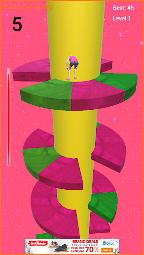 Ball Jump Tower Colors screenshot