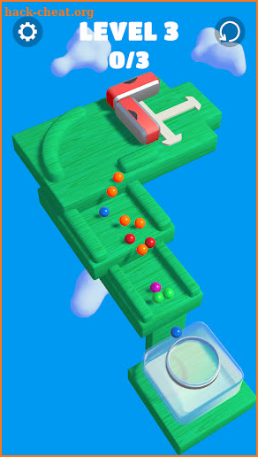 Ball maze puzzle screenshot