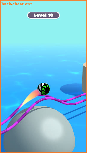 Ball On Rails screenshot