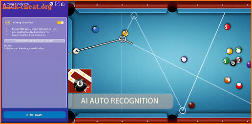 Ball Pool AImLine Pro screenshot