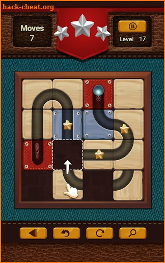 Ball Puzzle: Classic Slide Puzzle Wood Free Games screenshot