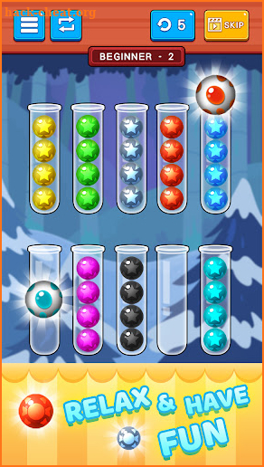 Ball Sort Color 2021 - Color Puzzle Game screenshot