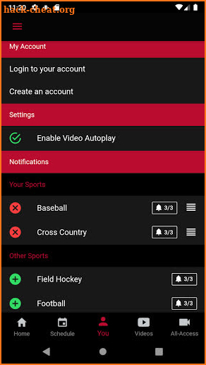 Ball State Athletics screenshot