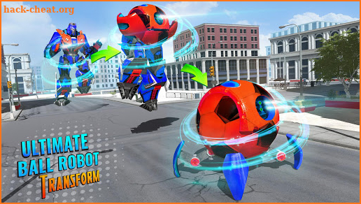 Ball Transform Robot Shooting Real Robot Games screenshot