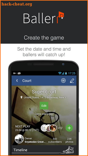 BallerApp screenshot