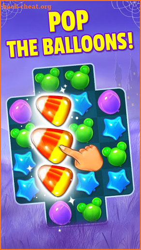 Balloon Paradise - Halloween Games Puzzle Match 3 screenshot