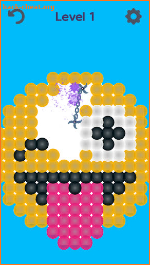 Balloon Pop 3D -grass blob cut screenshot